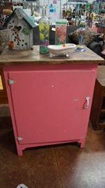 painted cabinet