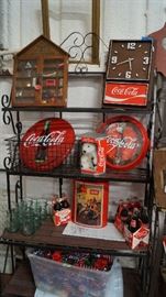 COKE, clocks, décor, miniatures