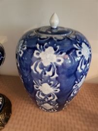 BLUE AND WHITE POT