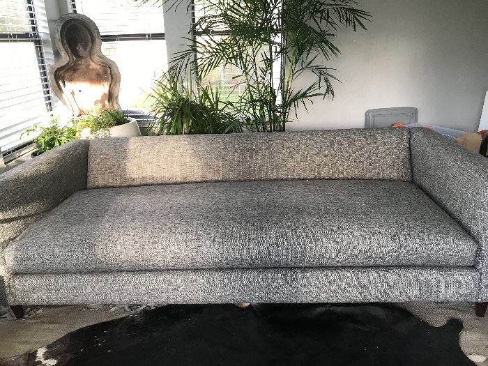 CB2 Large Sofa with removable, washable cushion cover.