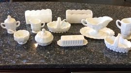Milk glass!