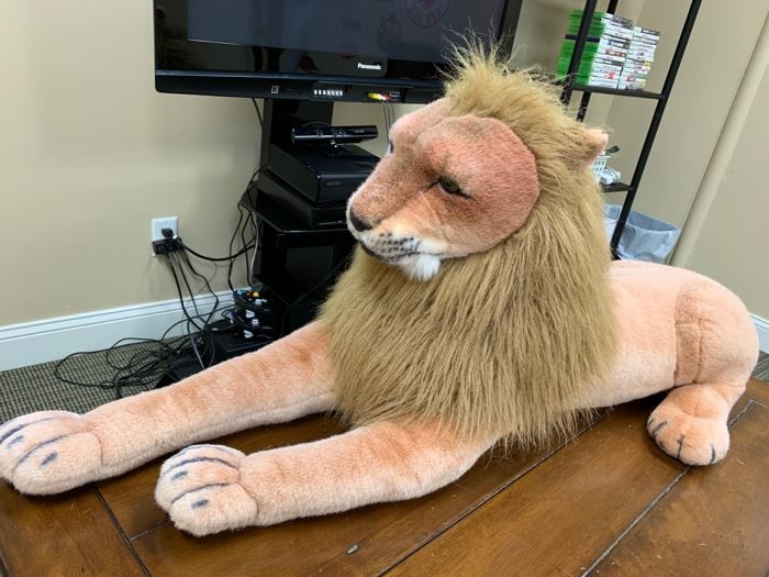 18. Lion Stuffed Animal 