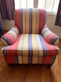 40. Stripe Chair (35" x 43" x 34")