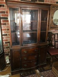 Antique china cabinet