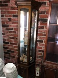 Small curio cabinet