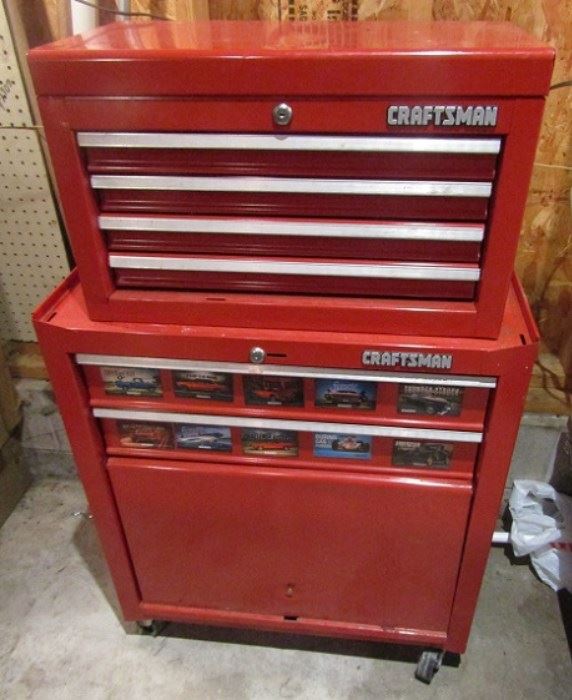 Craftsman tool box - with tools