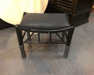 Black Laquer stool 