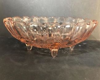 Peach Footed Fruit Bowl