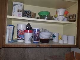 Coffee cup collection 