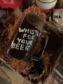 4 Whistle for your beer mugs