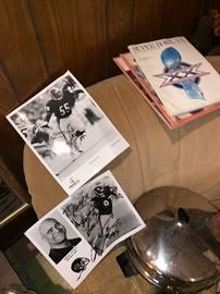 bears signed photo and books