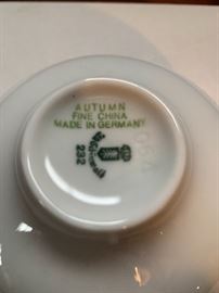 Autumn fine china made in Germany 232