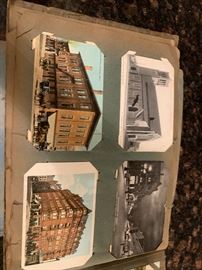 two rare books of postcards from around the world.  some are worth over $150.00 each.   This will be sold as one item. 