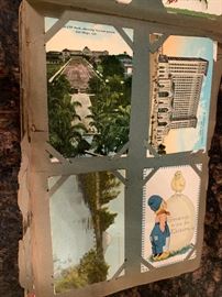 Two books of Vintage postcards per book.