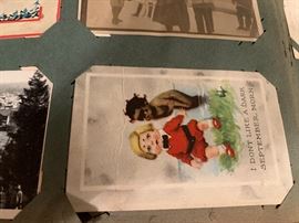 Two books of Vintage postcards per book.