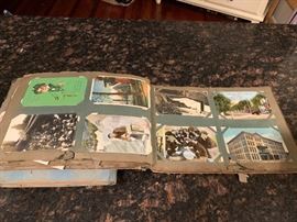 Two books of Vintage postcards per book.