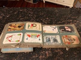 Two books of Vintage postcards per book.