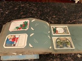 Two books of Vintage postcards per book.