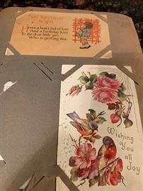 Two books of Vintage postcards per book.