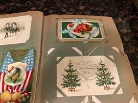 Two books of Vintage postcards per book.