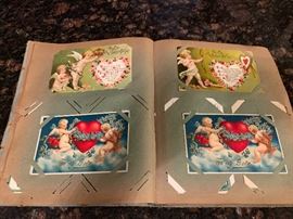 Two books of Vintage postcards per book.