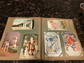 Two books of Vintage postcards per book.