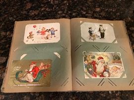 Two books of Vintage postcards per book.