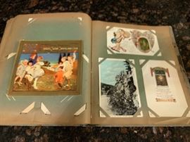 Two books of Vintage postcards per book.