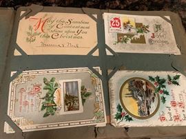 Two books of Vintage postcards per book.