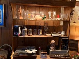 vintage stereo working and LP player 