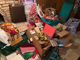 Vintage Christmas items 