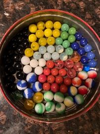 vintage marbles.  Some are worth over $45 each.  This will be sold as a collection.