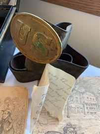 Civil war belt.  sold online recently for over $400
