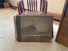 Vintage book from the navy