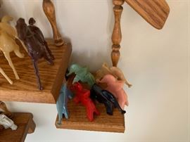 Vintage toy elephants 