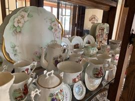 vintage china set