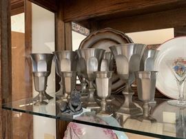 pewter cups