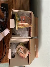 Three vintage houses