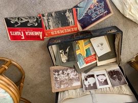 vintage magazines and photos 