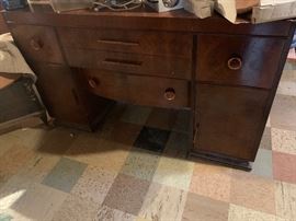 Solid wood buffet cabinet 