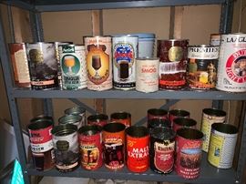 vintage beer cans 