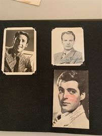 Signed vintage signed photos 