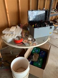 Miscellaneous items  fishing table 