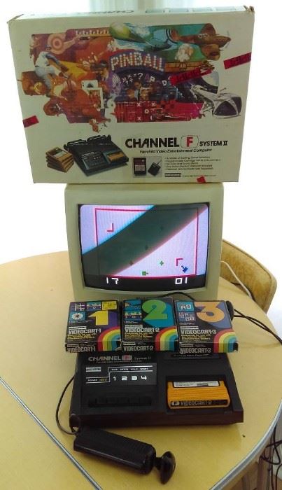 Fairchild Channel F II box has a 1978 date on its back.