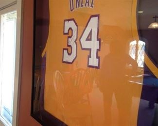 signed Shaq jersey