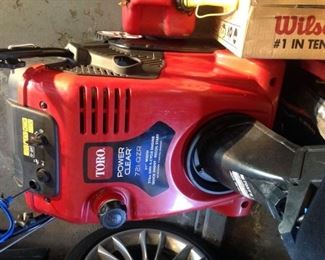 Newish toro snow blower