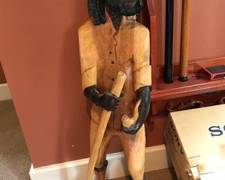 Large Jamaican Rastafarian dude