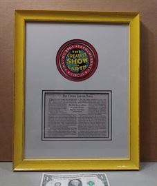 The Greatest Show on Earth collectible 
