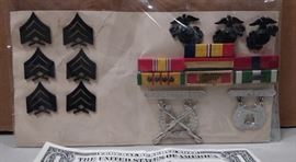 Assorted military items......