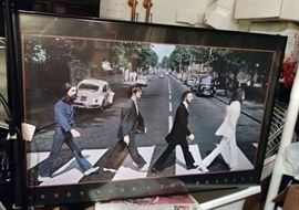 Beatles framed picture